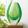 Accent Plus Light Green Art Glass Vase