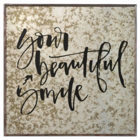 Nikki Chu Your Beautiful Smile Decorative Mirror