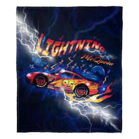 Cars, Sizzling McQueen Aggretsuko Comics Silk Touch Throw Blanket, 50" x 60"