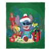 Lilo & Stitch, Hawaiian Holiday Aggretsuko Comics Silk Touch Throw Blanket, 50" x 60"