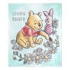 Winnie the Pooh, Daisies & Friends Aggretsuko Comics Silk Touch Throw Blanket, 50" x 60"