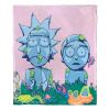 Rick & Morty, Made of Stone Aggretsuko Comics Silk Touch Throw Blanket, 50" x 60"