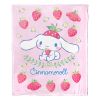 Cinnamoroll, Sweet As Strawberries Aggretsuko Comics Silk Touch Throw Blanket, 50" x 60"