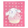 Cinnamoroll, Cupcake Climb Aggretsuko Comics Silk Touch Throw Blanket, 50" x 60"