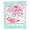 Hello Kitty, Ice Cream Sign Aggretsuko Comics Silk Touch Throw Blanket, 50" x 60"