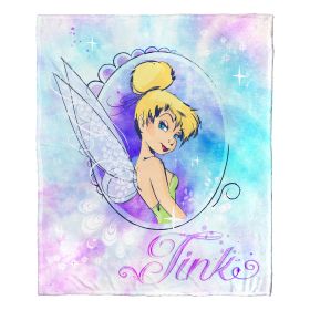 Tinkerbell, Cosmic Tink Aggretsuko Comics Silk Touch Throw Blanket, 50" x 60"