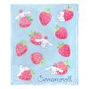 Cinnamoroll, Berry Lovable Aggretsuko Comics Silk Touch Throw Blanket, 50" x 60"