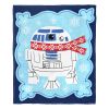 Star Wars, Snowy R2-D2 Aggretsuko Comics Silk Touch Throw Blanket, 50" x 60"