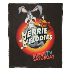 Looney Tunes, Merrie Melodies Aggretsuko Comics Silk Touch Throw Blanket, 50" x 60"