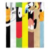 Looney Tunes, Technicolor Tunes Aggretsuko Comics Silk Touch Throw Blanket, 50" x 60"