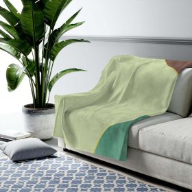 Tranquil Mountain Velveteen Plush Blanket