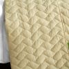 [Moments] 3PC Vermicelli - Quilted Patchwork Quilt Set (Full/Queen Size)