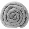 Silky Velvet Weighted Blanket-Grey-60&rdquo;*80&rdquo;