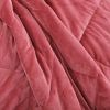 Silky Velvet Weighted Blanket-Red-60&rdquo;*80&rdquo;