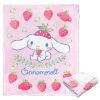 Cinnamoroll, Sweet As Strawberries Aggretsuko Comics Silk Touch Throw Blanket, 50" x 60"