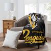 Penguins OFFICIAL NHL "Signature" Raschel Throw Blanket;  50" x 60"