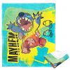 Lilo & Stitch, Total Mayhem Aggretsuko Comics Silk Touch Throw Blanket, 50" x 60"