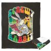 Looney Tunes, Screwy Rabbit Aggretsuko Comics Silk Touch Throw Blanket, 50" x 60"