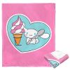 Cinnamoroll, Cinnamon Swirl Aggretsuko Comics Silk Touch Throw Blanket, 50" x 60"