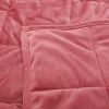 Silky Velvet Weighted Blanket-Red-60&rdquo;*80&rdquo;