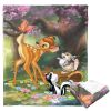 Bambi, Sweet Bambi Dear Aggretsuko Comics Silk Touch Throw Blanket, 50" x 60"