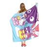 Hello Kitty, Flying High Aggretsuko Comics Silk Touch Throw Blanket, 50" x 60"