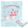 Cinnamoroll, Cherry On Top Aggretsuko Comics Silk Touch Throw Blanket, 50" x 60"