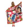 Lilo & Stitch, Santa Stitch Aggretsuko Comics Silk Touch Throw Blanket, 50" x 60"