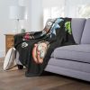 Rick & Morty, Pixelverse Aggretsuko Comics Silk Touch Throw Blanket, 50" x 60"