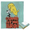 Looney Tunes, Come at Me Bro Aggretsuko Comics Silk Touch Throw Blanket, 50" x 60"