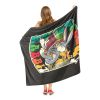 Looney Tunes, Screwy Rabbit Aggretsuko Comics Silk Touch Throw Blanket, 50" x 60"