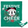 Mickey Mouse, Festive Cheer Aggretsuko Comics Silk Touch Throw Blanket, 50" x 60"