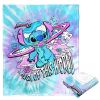 Lilo & Stitch, Hippie Stitch Aggretsuko Comics Silk Touch Throw Blanket, 50" x 60"