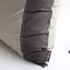 Onitiva [Gray Demon] Knitted Fabric Patch Work Pillow Cushion Floor Cushion (19.7 by 19.7 inches)