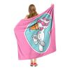 Cinnamoroll, Cinnamon Swirl Aggretsuko Comics Silk Touch Throw Blanket, 50" x 60"