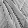 Silky Velvet Weighted Blanket-Grey-60&rdquo;*80&rdquo;