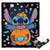 Lilo & Stitch, Candy Stitch Aggretsuko Comics Silk Touch Throw Blanket, 50" x 60"