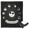 Nightmare Before Christmas, Phases of Jack Aggretsuko Comics Silk Touch Throw Blanket, 50" x 60"