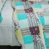 [Cool Spring] 3PC Cotton Vermicelli-Quilted Printed Quilt Set (Full/Queen Size)