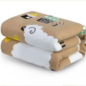 Electric Blanket Warm110-220V Automatic Protection Type Electric Blanket Body Warmer  Heated Blanket Electric Mat Carpet (Color: brown sheep color, size: Three 150x180cm)