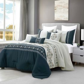 Levana 7PC COMFORTER SET (size: KING)