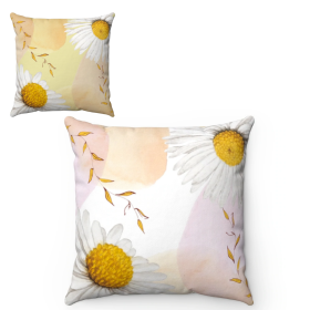 Daisies Cushion Home Decoration Accents - 4 Sizes (size: 14" x 14")