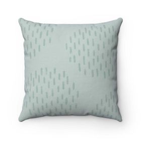 Green Abstract Print Cushion Home Decoration Accents - 4 Sizes (size: 14" x 14")