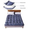 Mattress Topper Pad Quilted Mattress Cover Bed Protector King Queen Full Twin Size